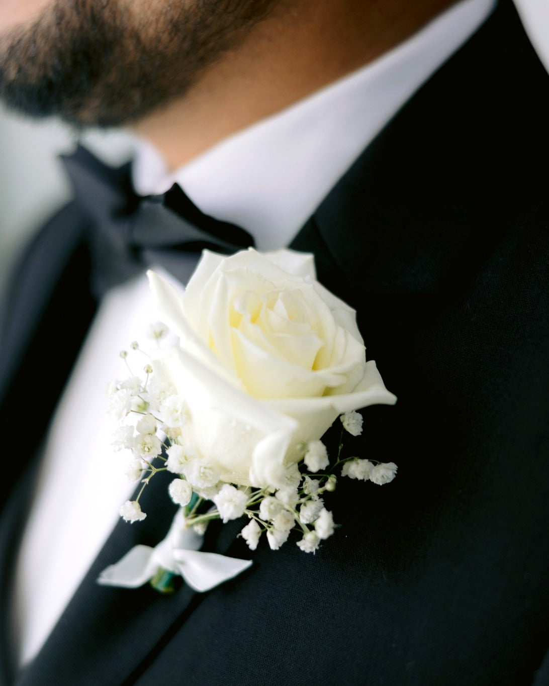 White Rose and Baby’s Breath Study — The Springs, Rockwall