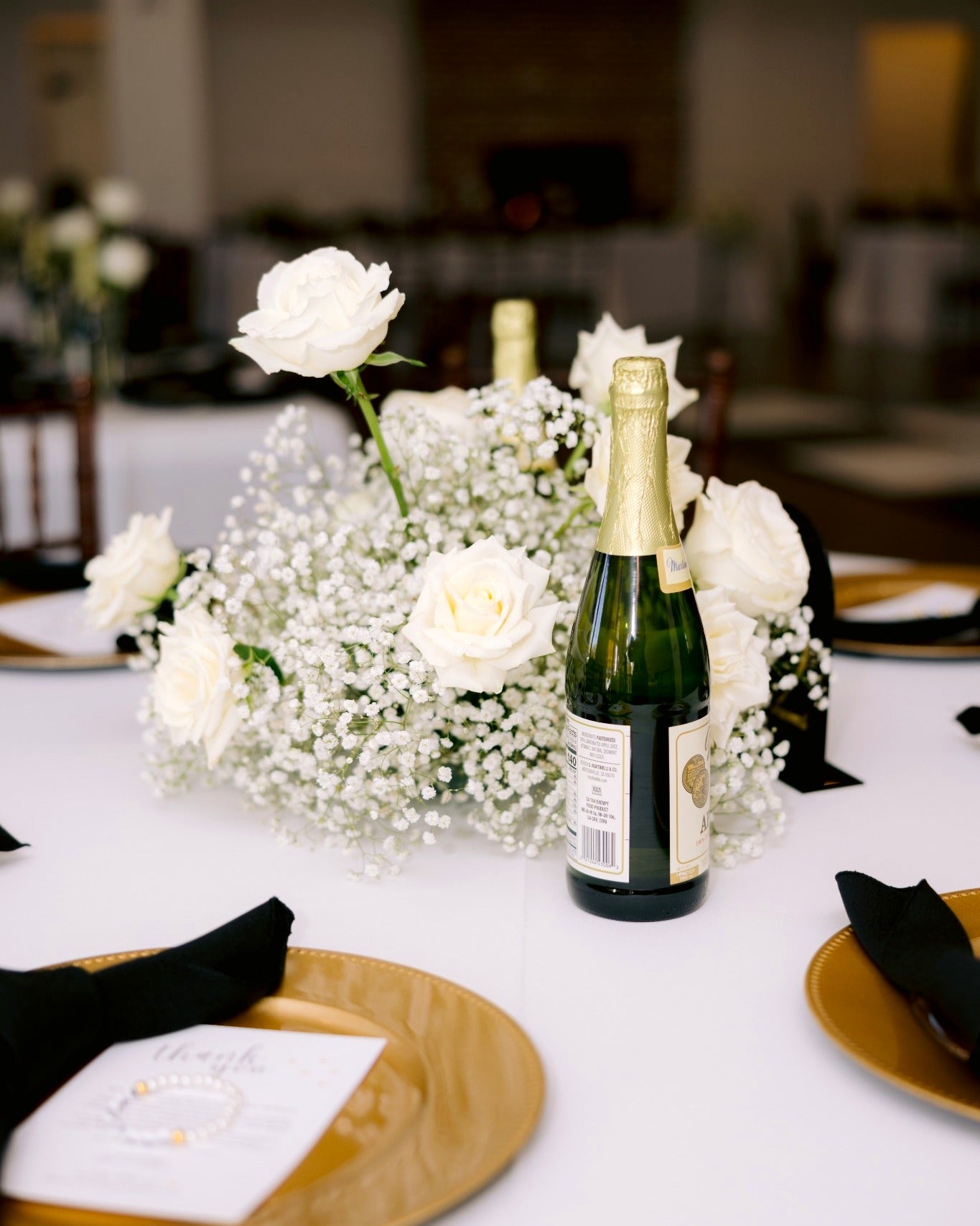 White Rose and Baby’s Breath Study — The Springs, Rockwall
