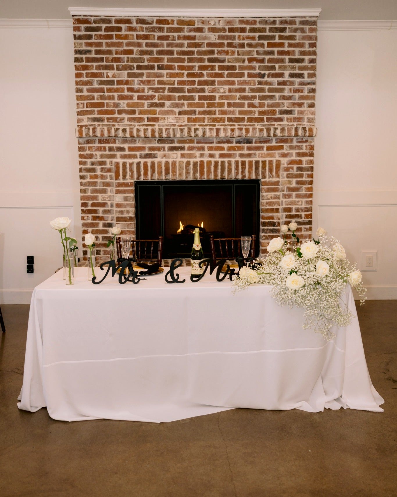White Rose and Baby’s Breath Study — The Springs, Rockwall
