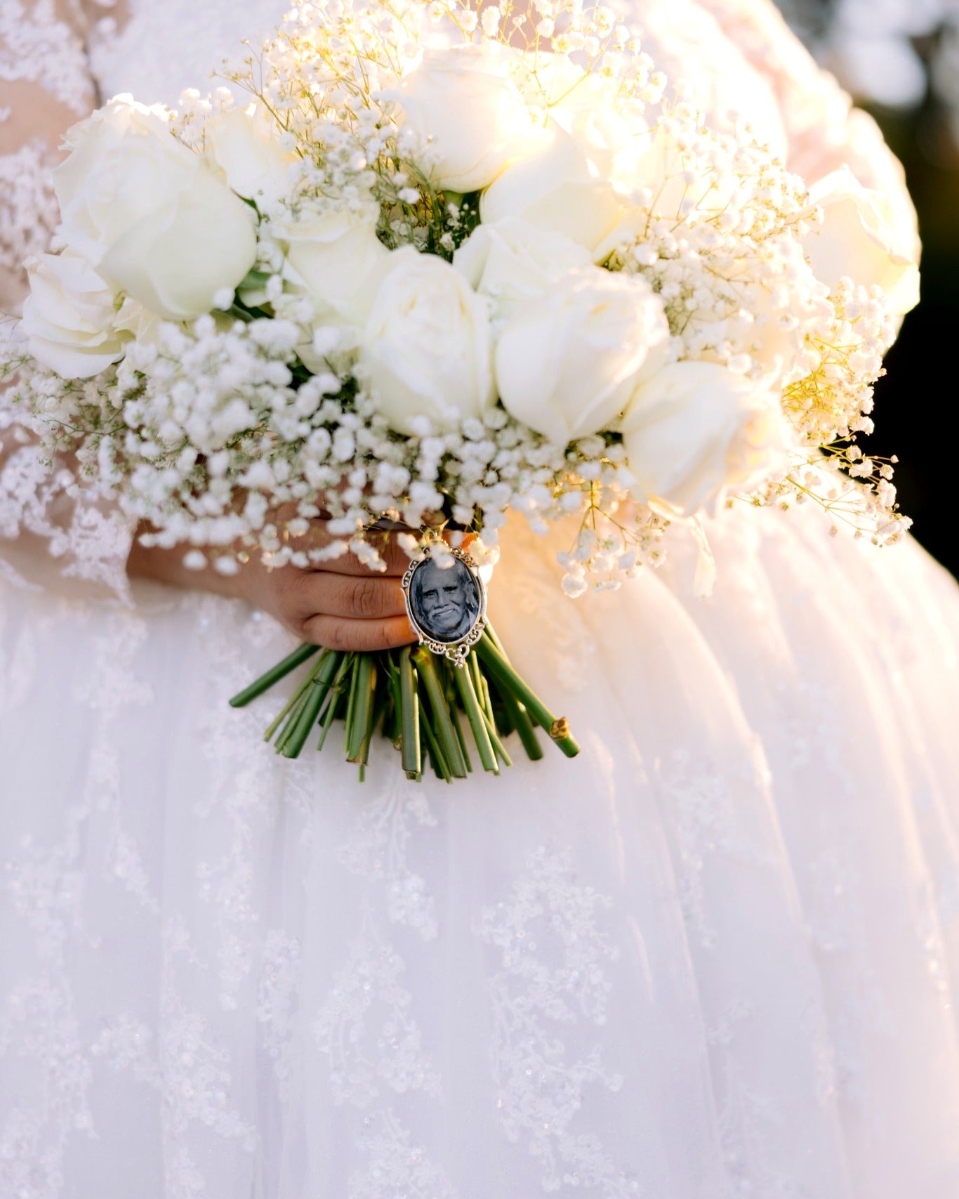 White Rose and Baby’s Breath Study — The Springs, Rockwall